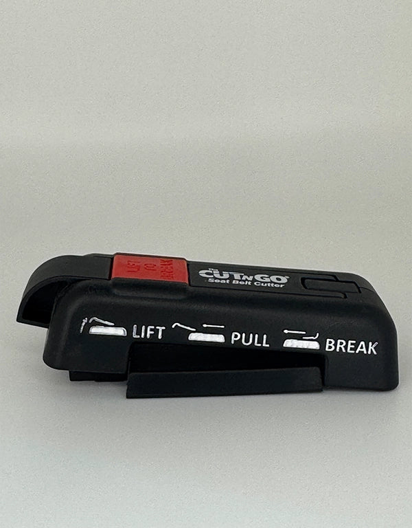 Cut N Go® Emergency Seat Belt Cutter & Window Breaker – Single Pack