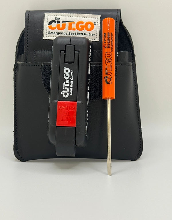 The Cut-N-Go Emergency Seat Belt Cutter